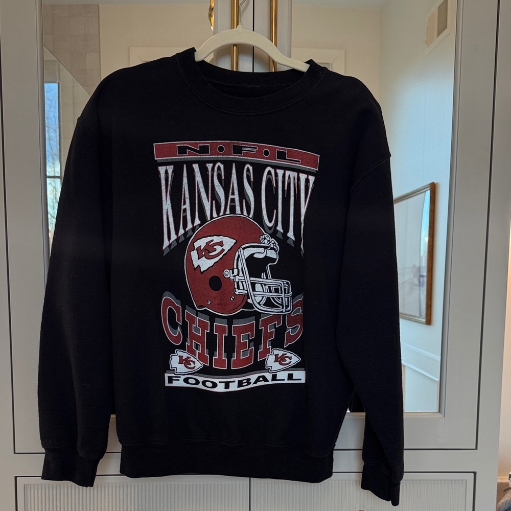 Kansas City Chiefs Black Sweatshirt